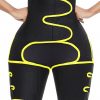Enhancer Black Neoprene Thigh Trainer Butt Lifting Secret Slimming Yellow