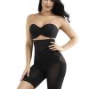 Curve-Creating Crotchless Booty Lifting Cross Body Shaper Queen Size Fitness