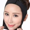 Desirable Designed Black Sticker Face Belt Uplift Shaping Mask