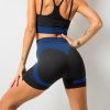 Feisty Blue Mesh Contrast Color Strap Sports Suit Kinetic Weekend