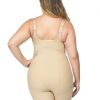 Flatten Tummy Skin Color Underbust Plus Bodysuit Tight Fitting Butt Lifter