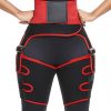 Perfect-Fit Red Neoprene Adjustable Sticker Thigh Trimmer Slim Girl