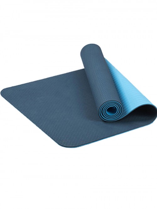 Sporty TPE Yoga Mat Reticular Fiber Tasteless